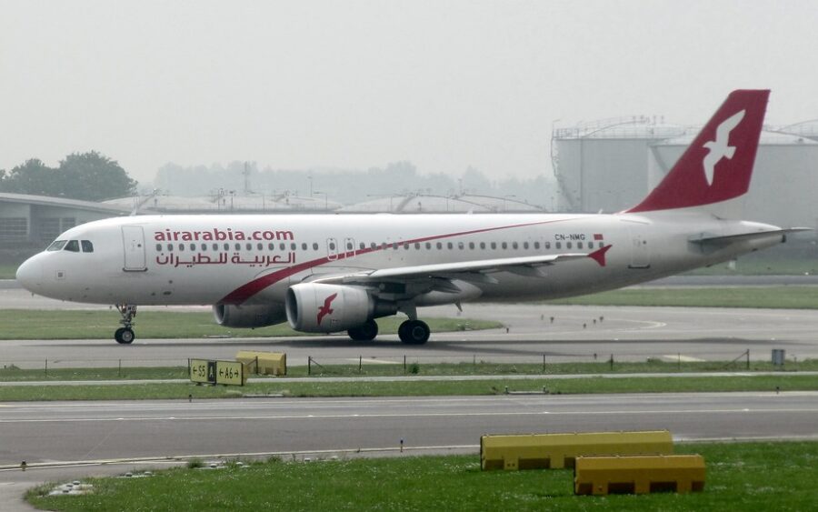 Luchthaven van Tanger in Marokko, waar de journalist werd aangehouden